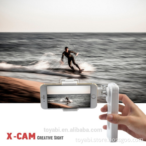 X-CAM Gimbal Folding 2 Axis Handheld Stabilizer for Smartphone which Less than or Equal to 5.5inch
